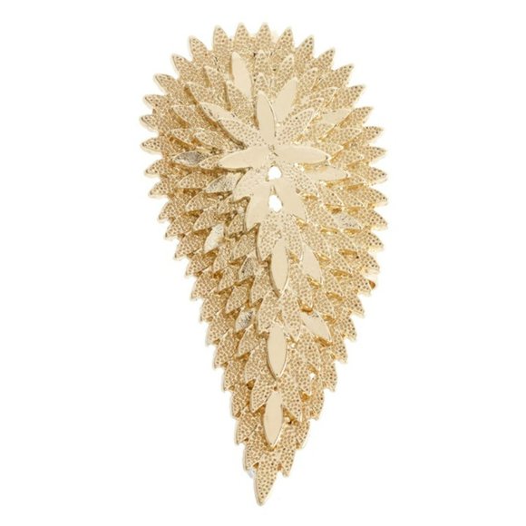 ASOS Layered Angel Wing Single Ear Cuff - Picture 2 of 5